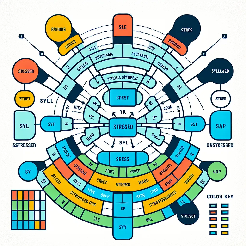 English Word Stress Diagram