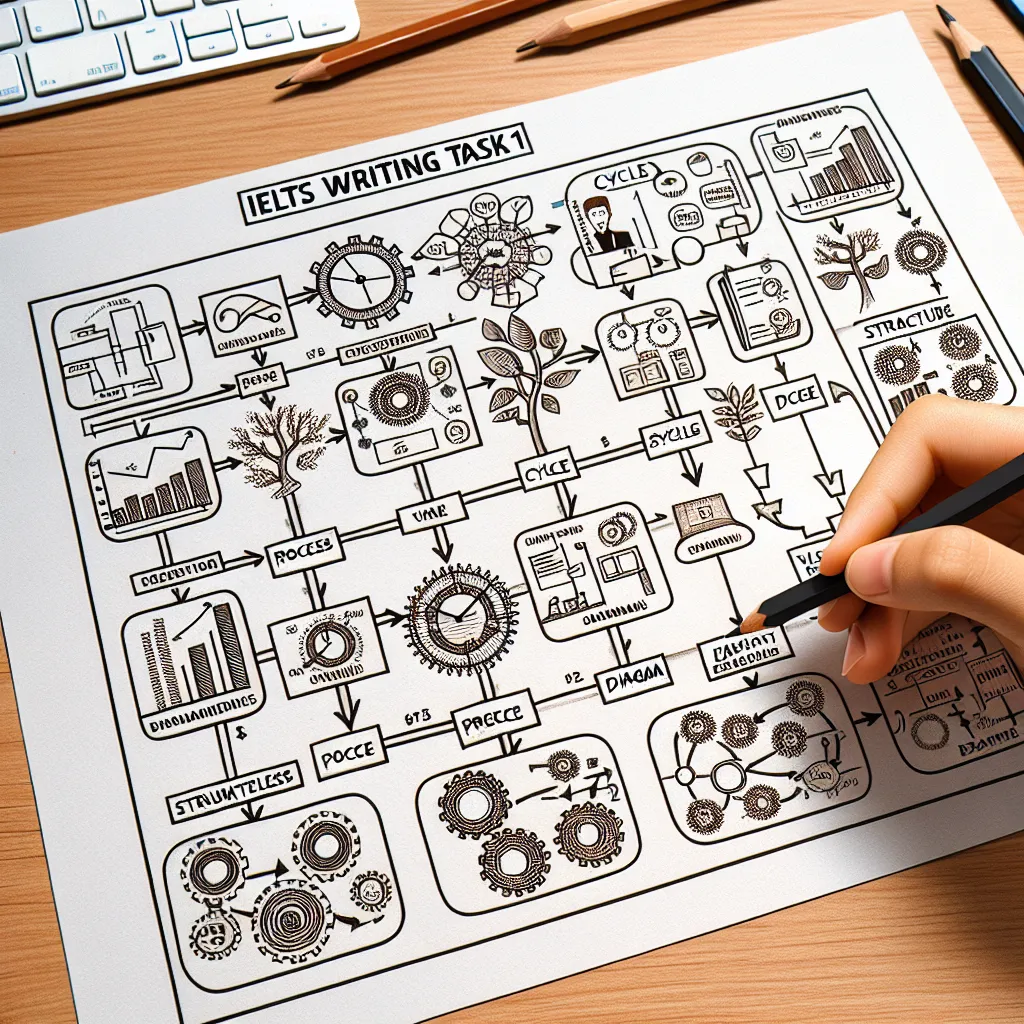 IELTS Writing Task 1 Diagram Example
