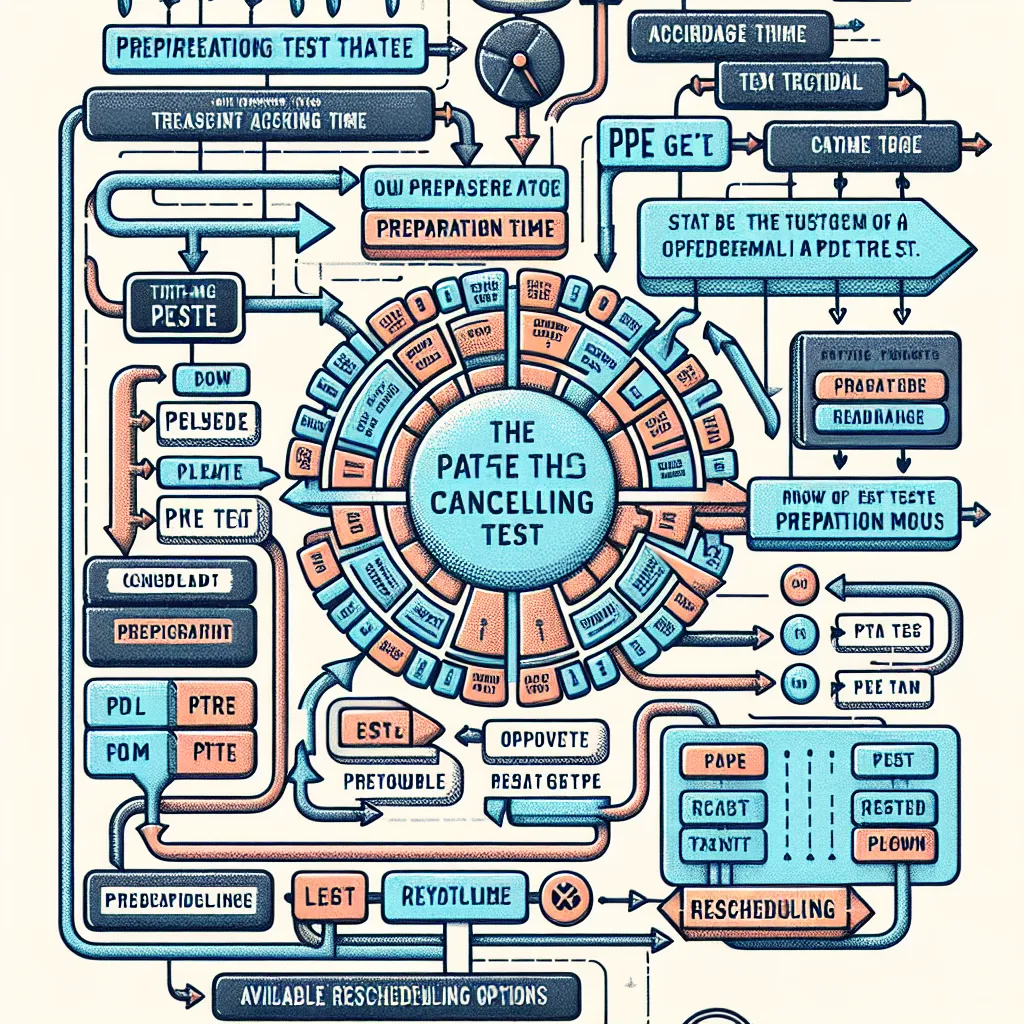 PTE test cancellation considerations