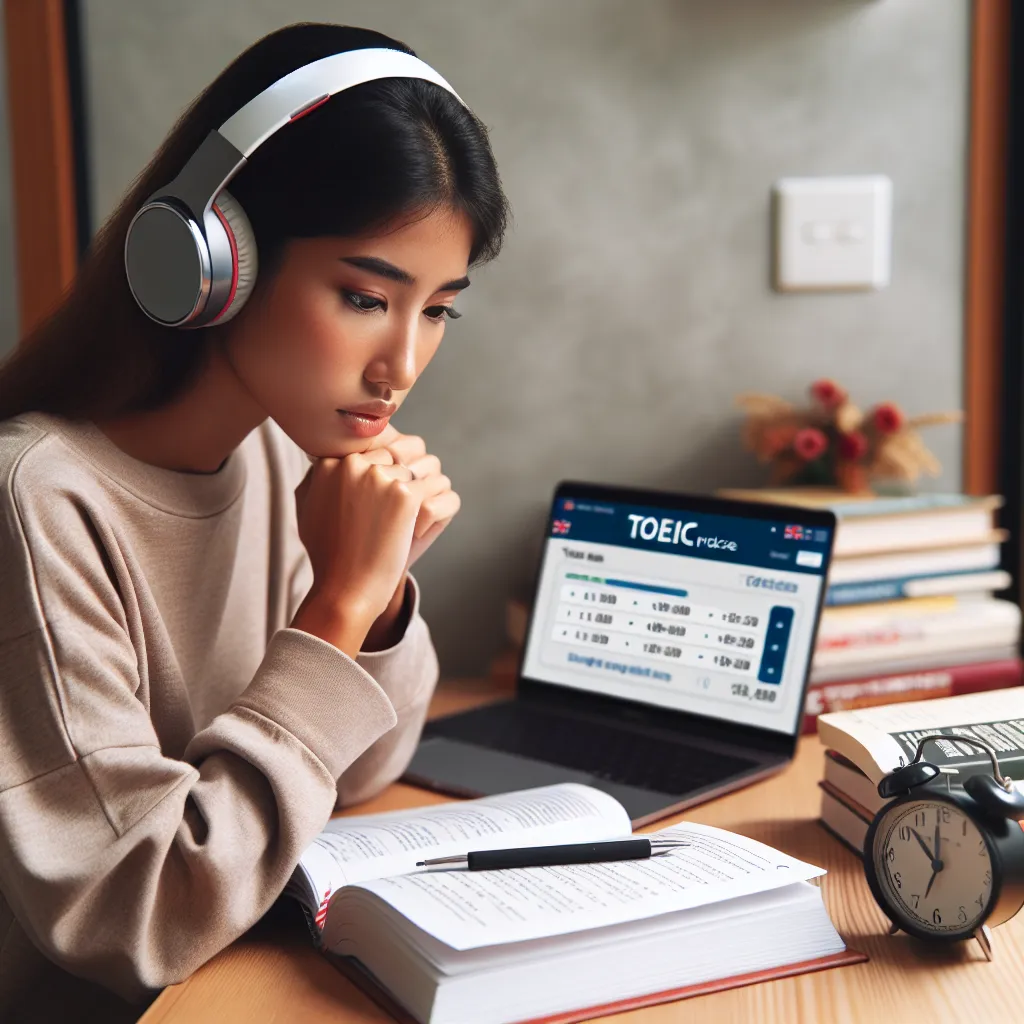 TOEIC listening practice techniques