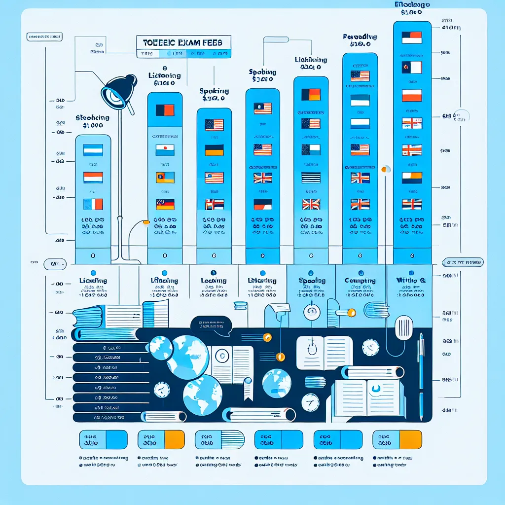 TOEIC Exam Fee Chart