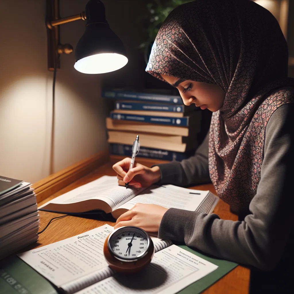 Cambridge Writing Practice Session