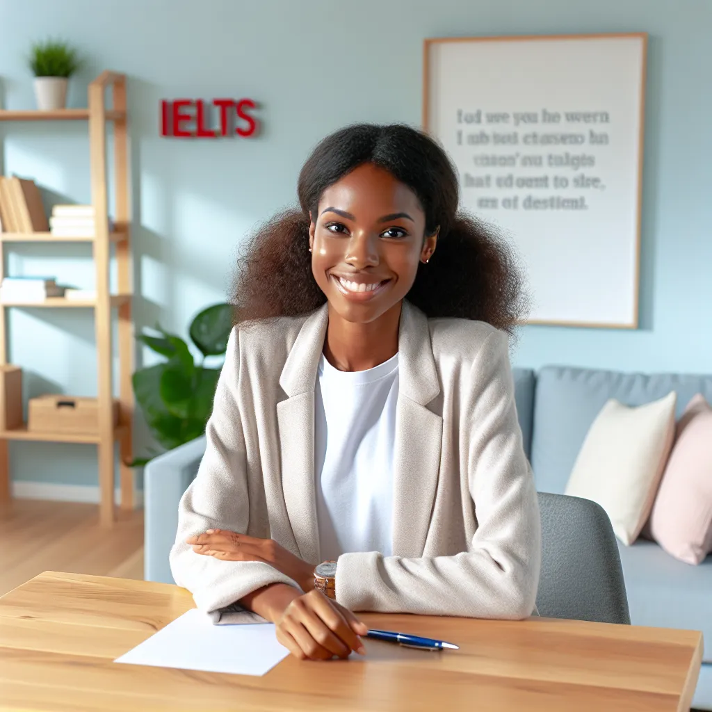 Confident IELTS Candidate