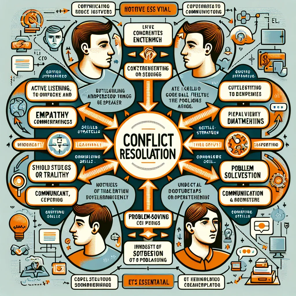 Conflict Resolution Skills Diagram