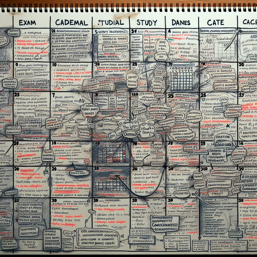 Exam Calendar Planning