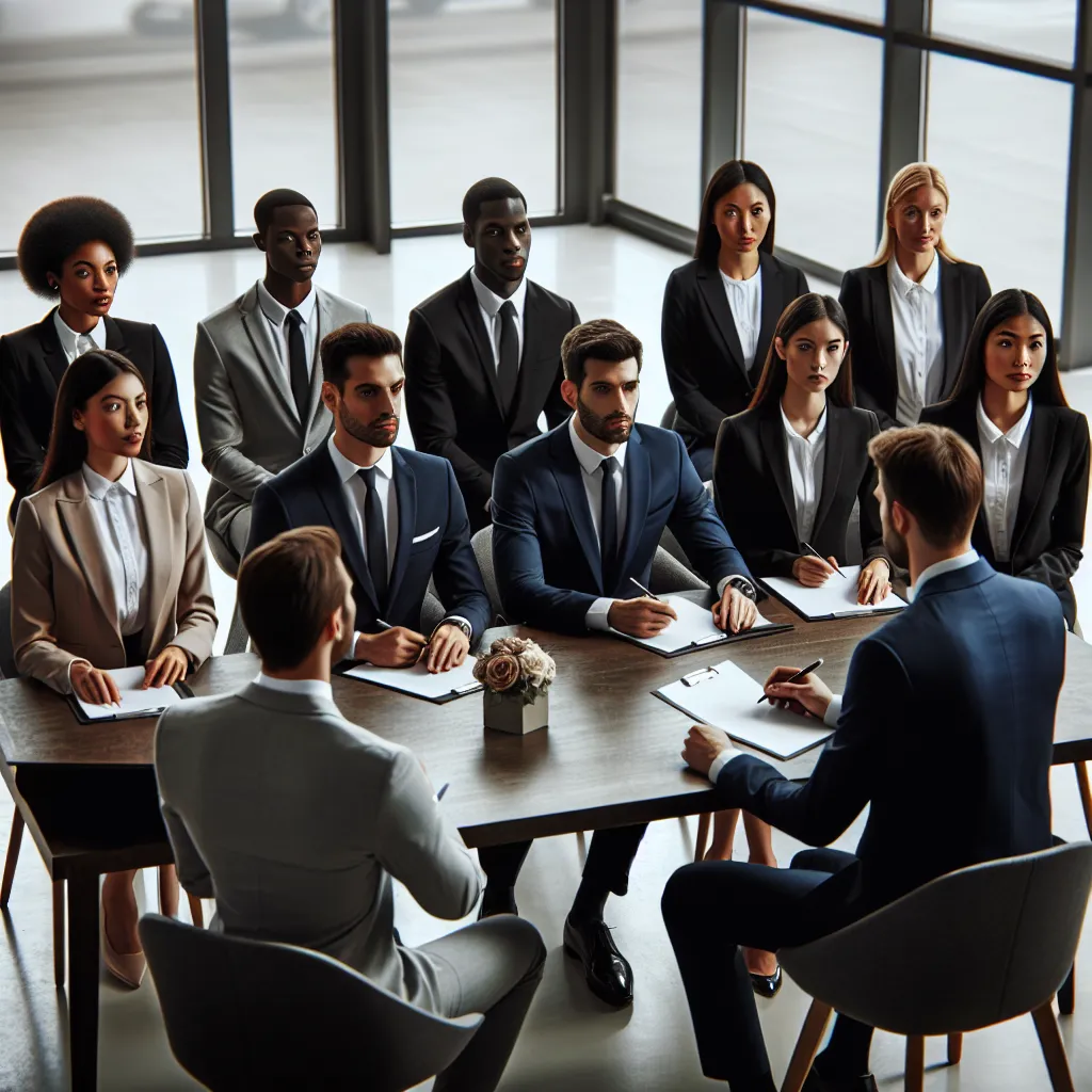 Group Interview Setting