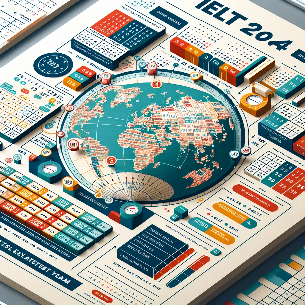 IELTS Exam Calendar 2024