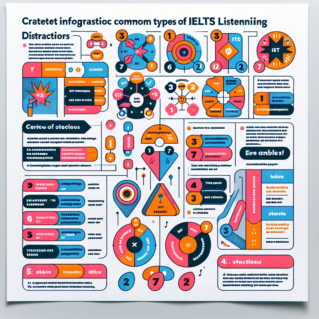 IELTS Listening Distractors Infographic