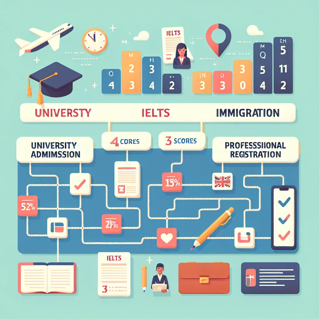 IELTS Score Requirements Chart