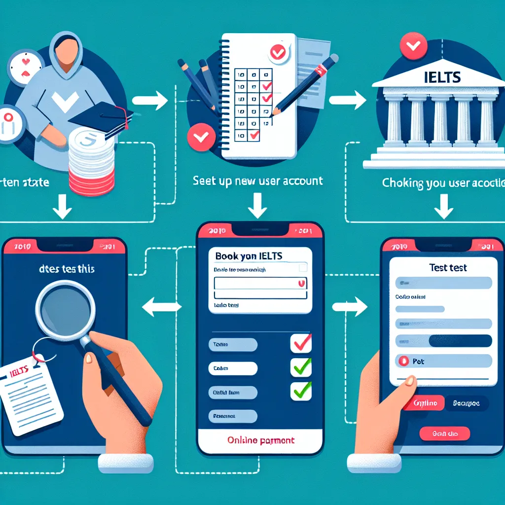 IELTS Test Booking Process