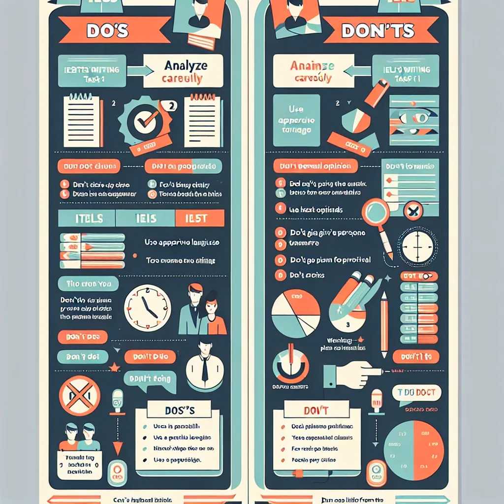 IELTS Writing Task 1 Dos and Don'ts