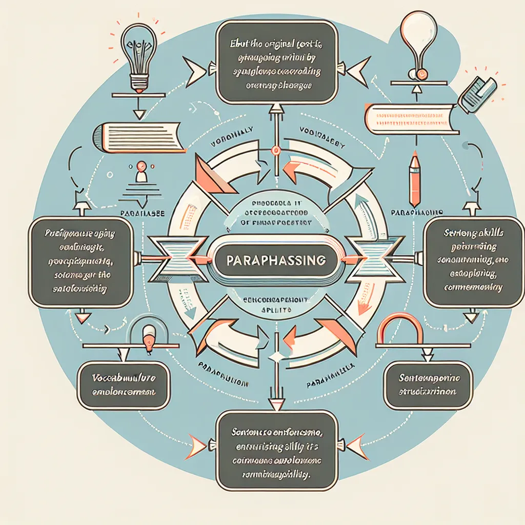 Paraphrasing Skills Diagram