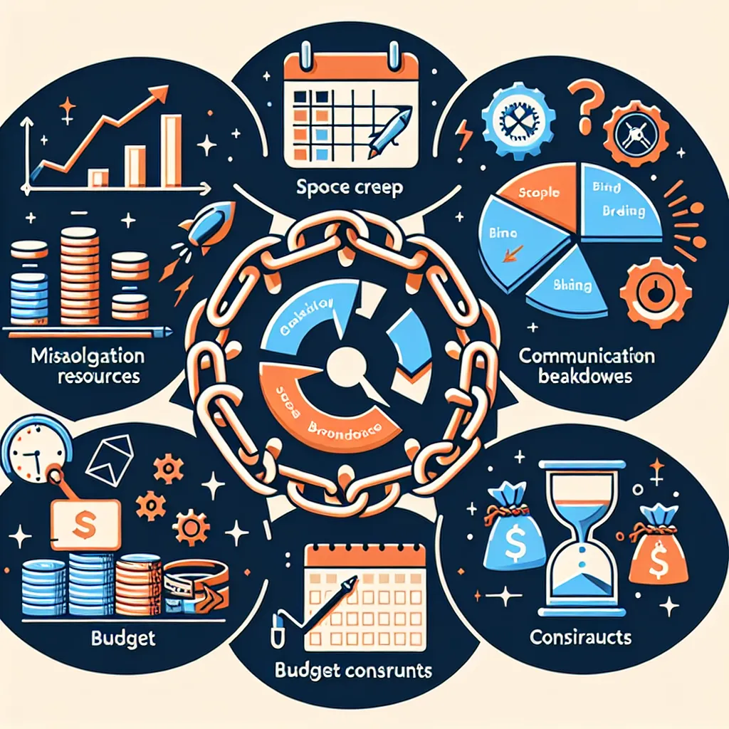 Project Management Challenges Infographic