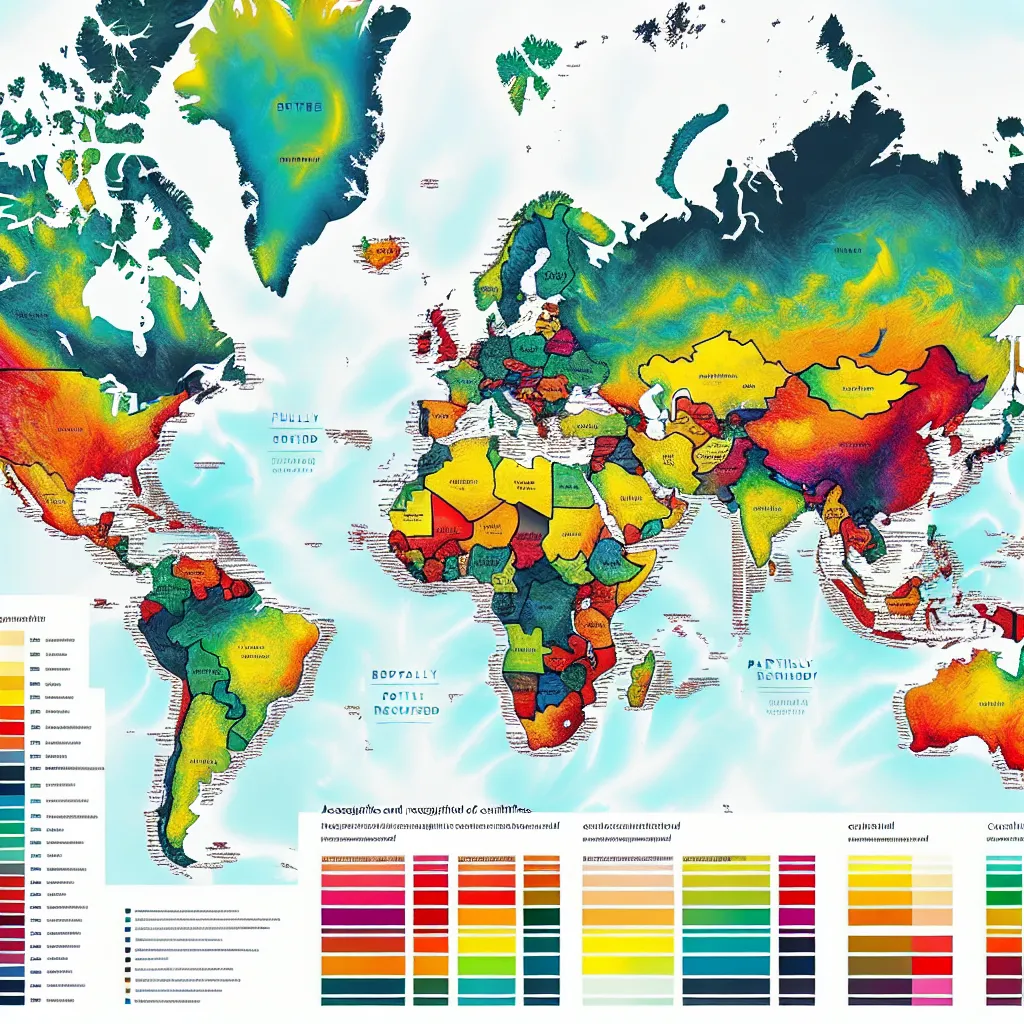 PTE Acceptance World Map