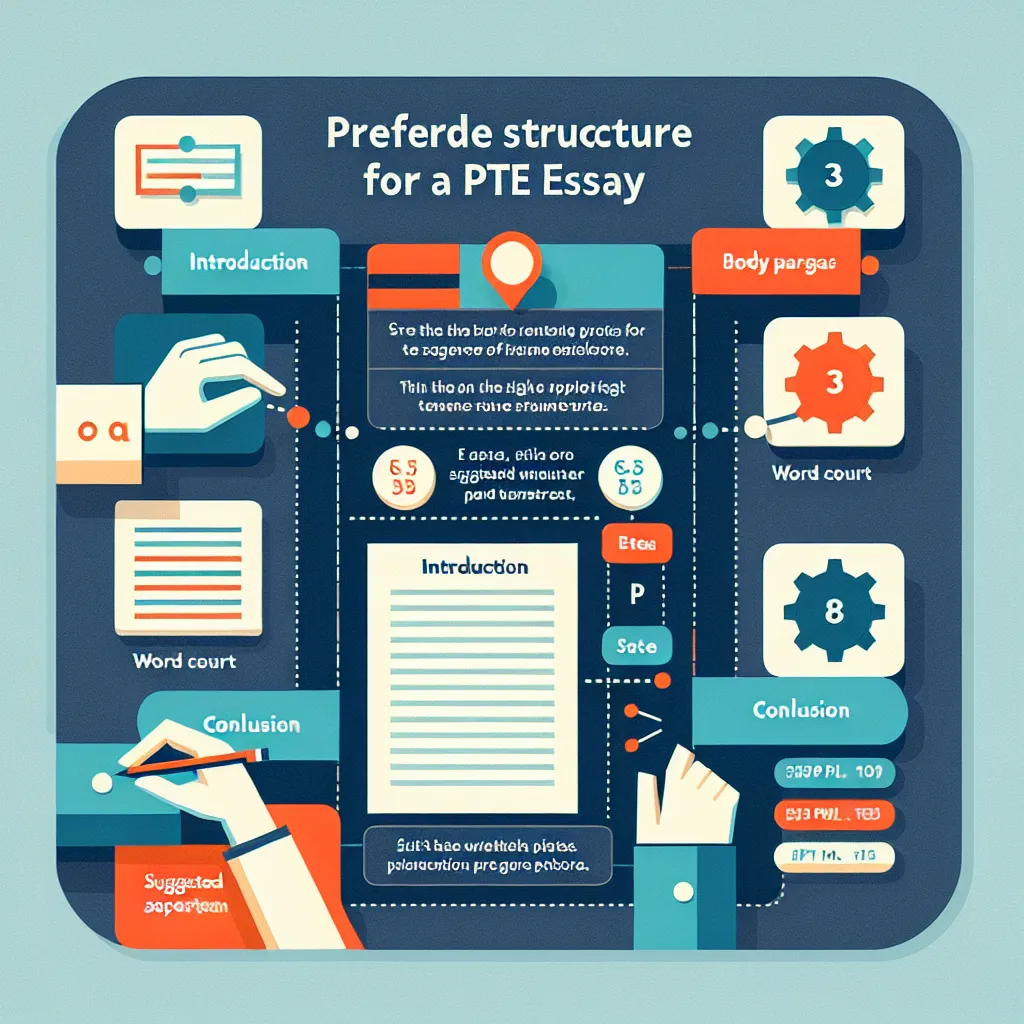 PTE Essay Structure Diagram