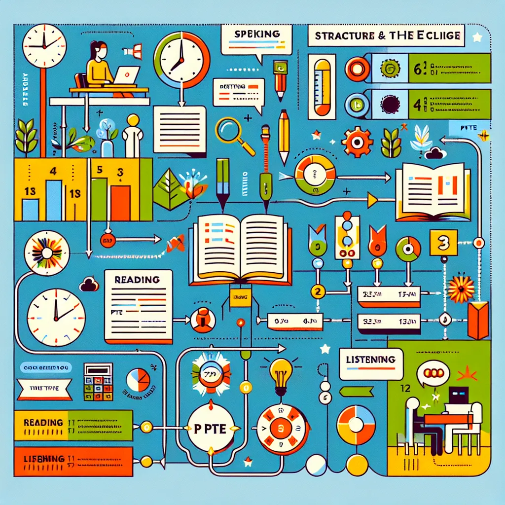 PTE Exam Structure Diagram