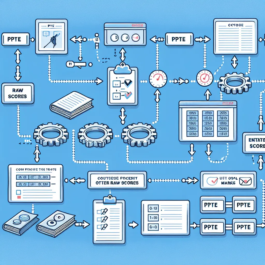 PTE Score Calculation Process