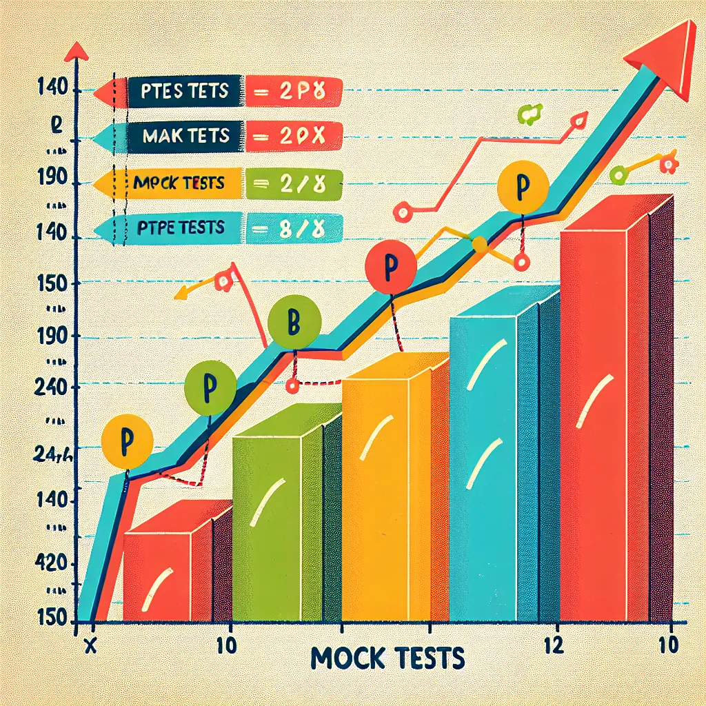 PTE Score Improvement Chart