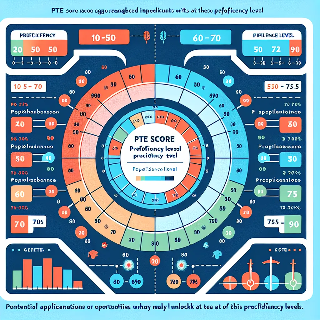 PTE Score Interpretation Chart