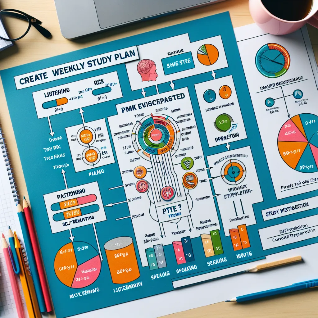 PTE Exam Study Plan Template