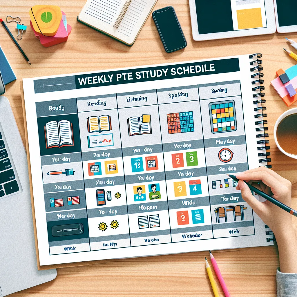 PTE Study Schedule