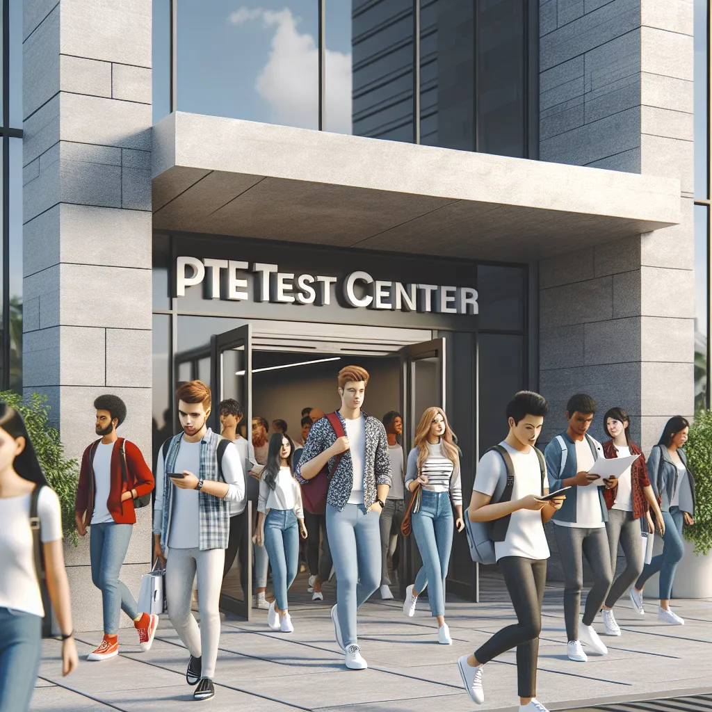 PTE Test Center Entrance