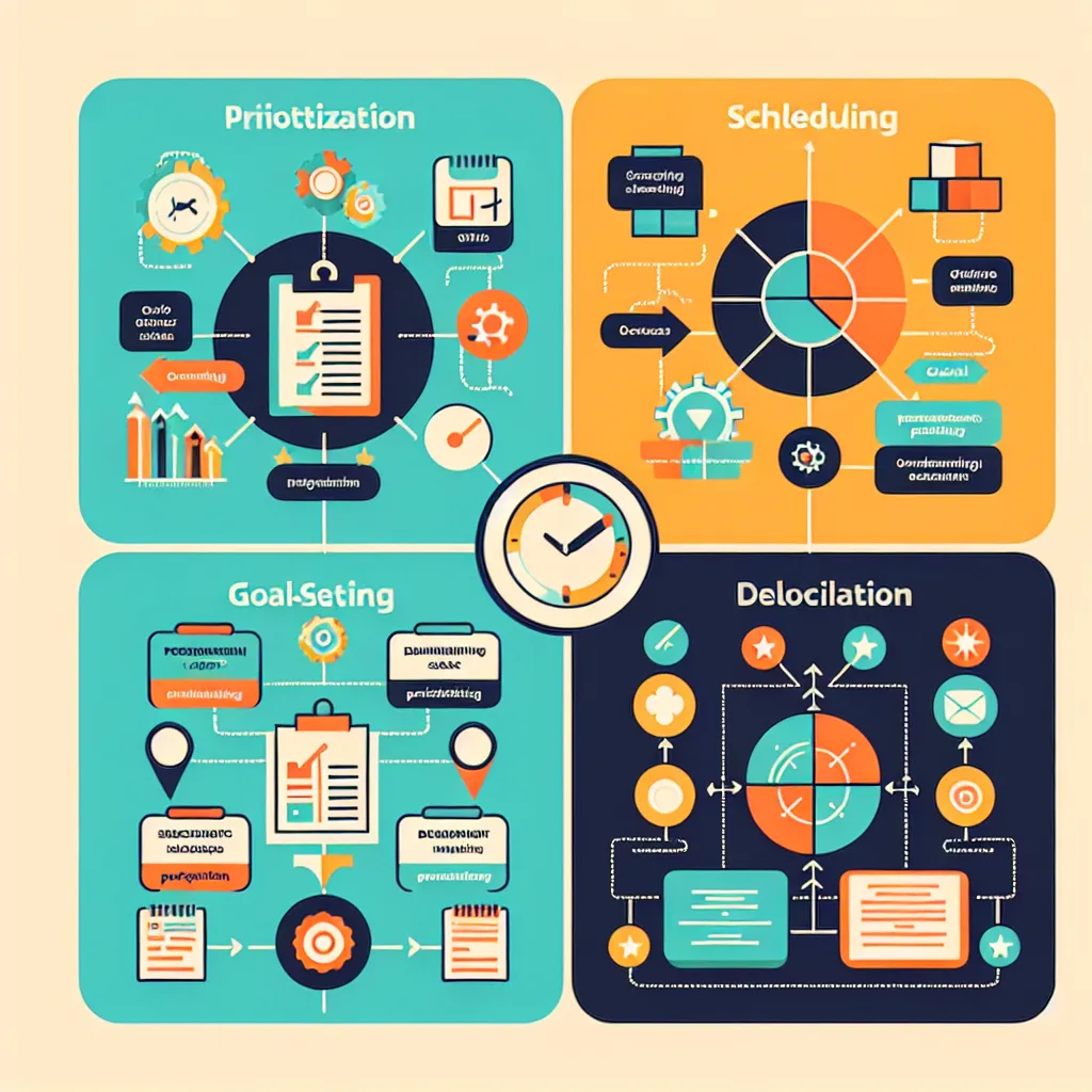 Time Management Skills Infographic