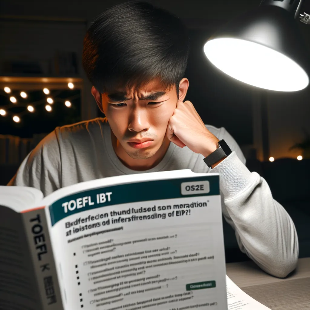 TOEFL iBT Reading Mistakes