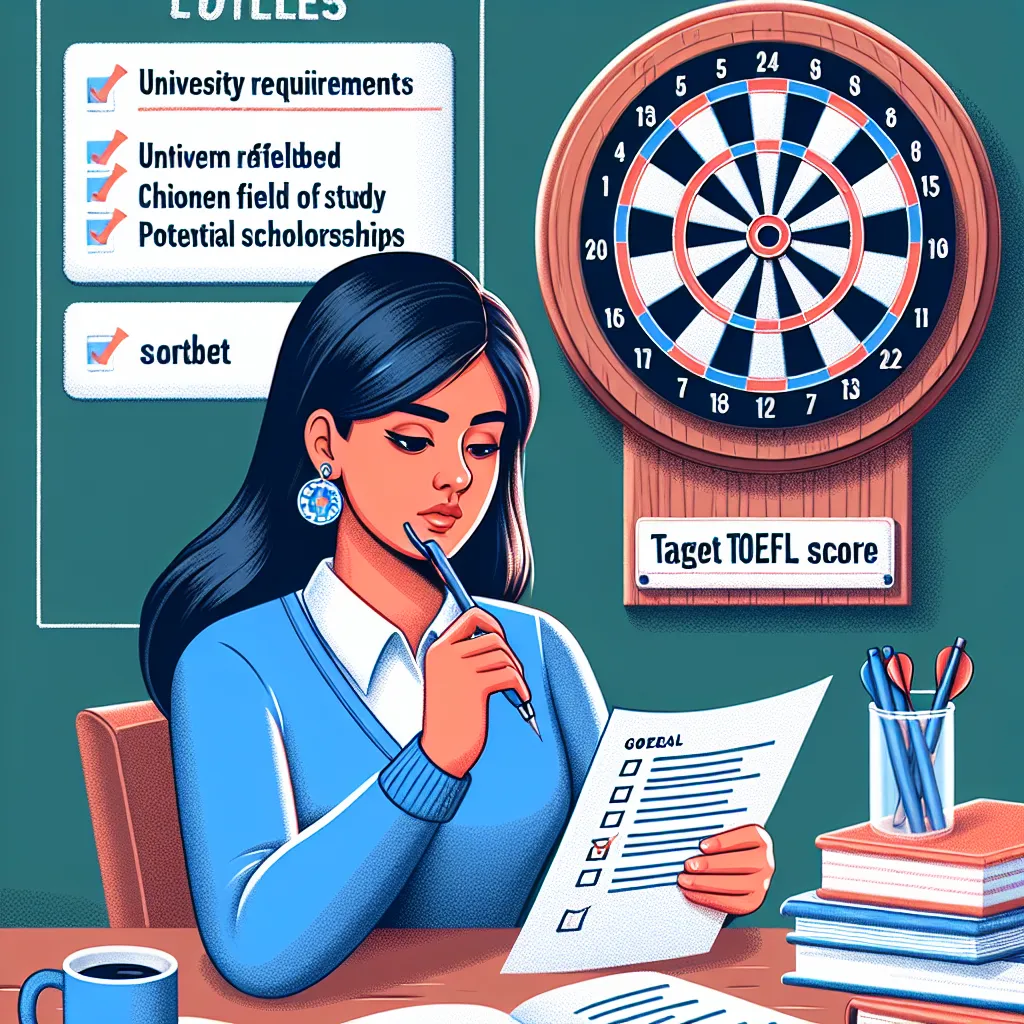 TOEFL iBT Score Goals