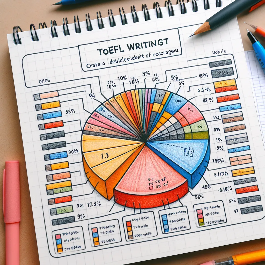 TOEFL Pie Chart Example