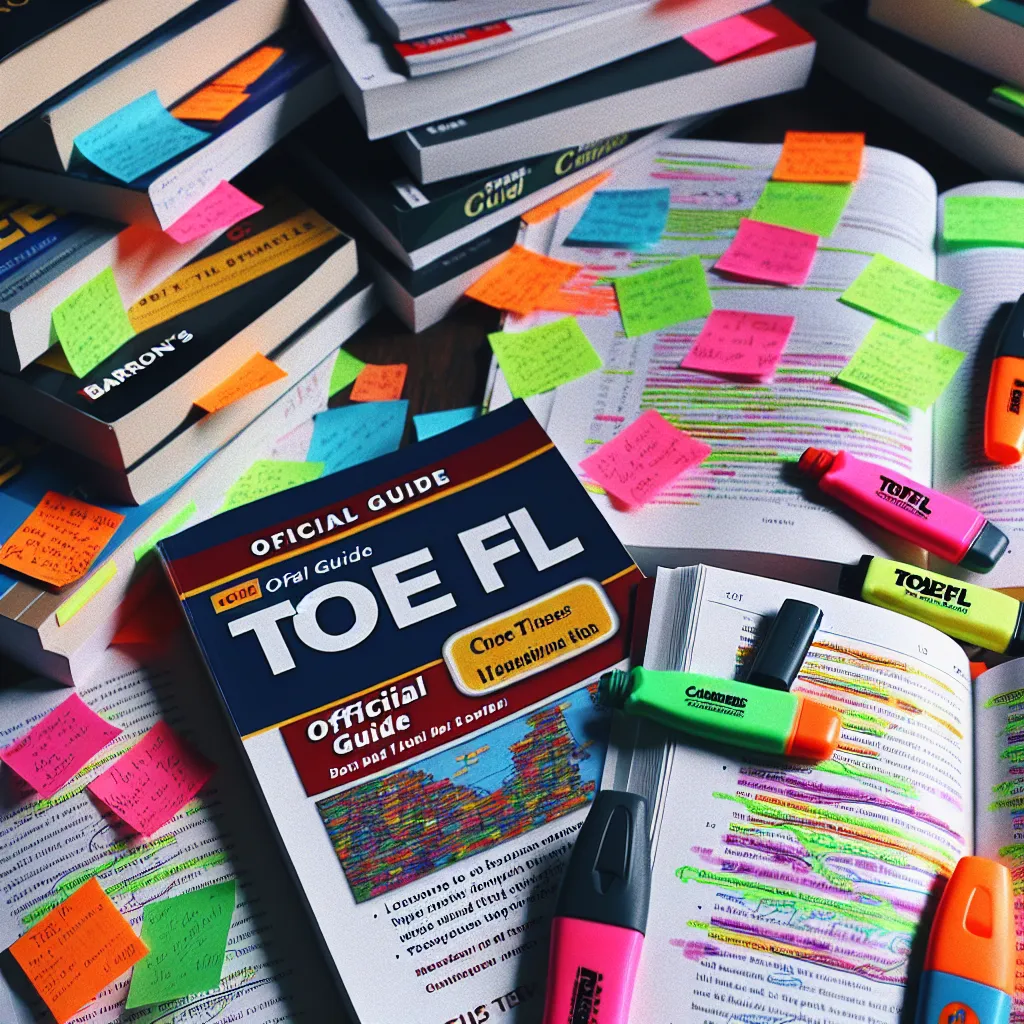 TOEFL preparation books