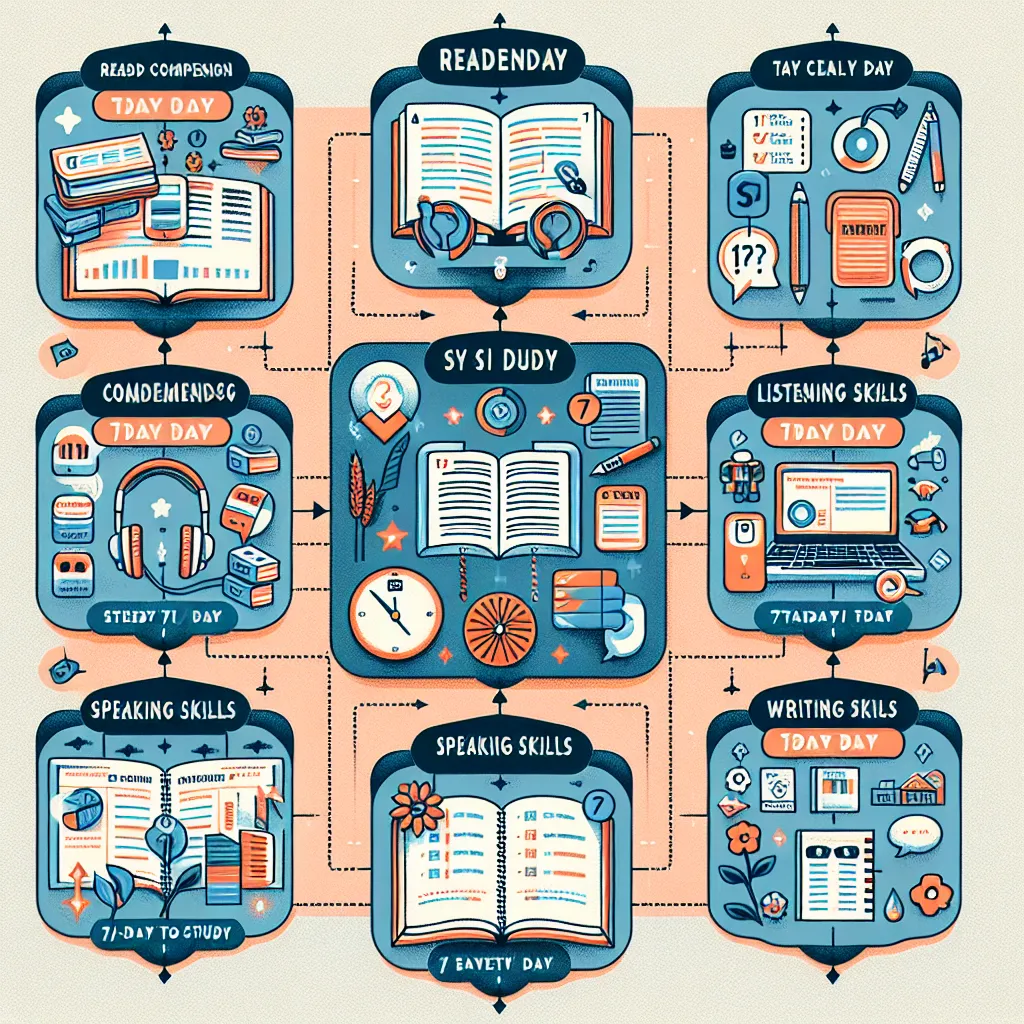 TOEFL preparation timeline