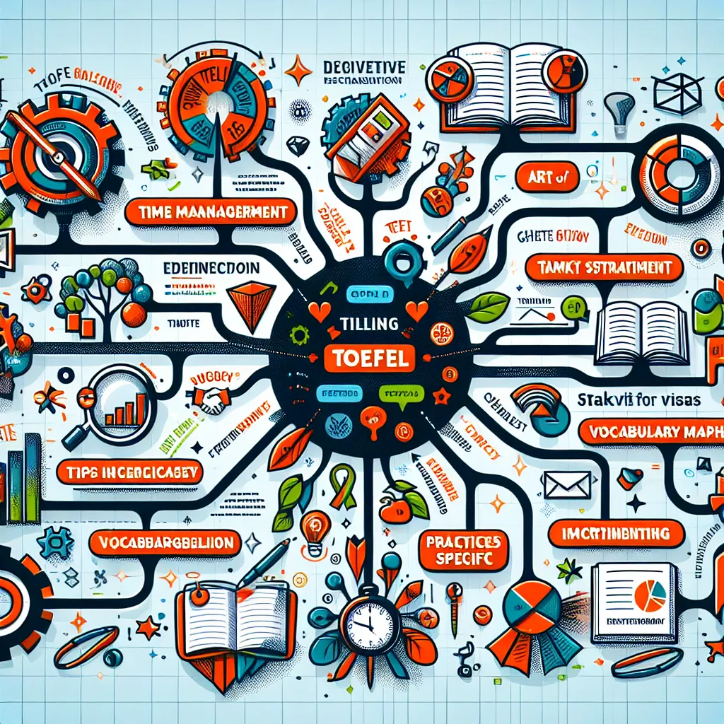 TOEFL Speaking Strategies Mindmap