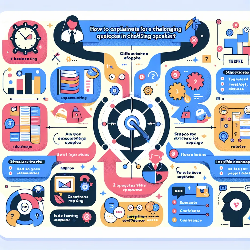 TOEFL Speaking Strategies Infographic