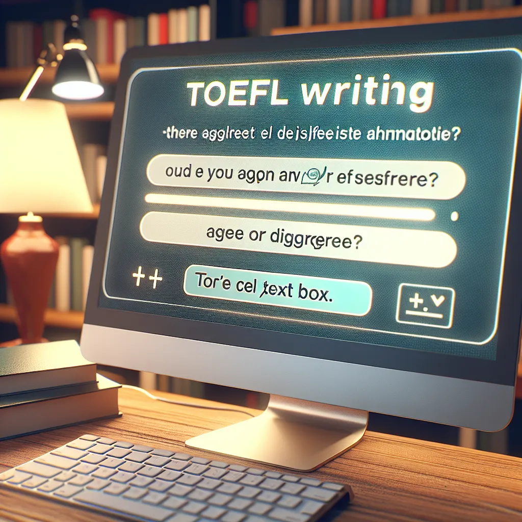 TOEFL Writing Question