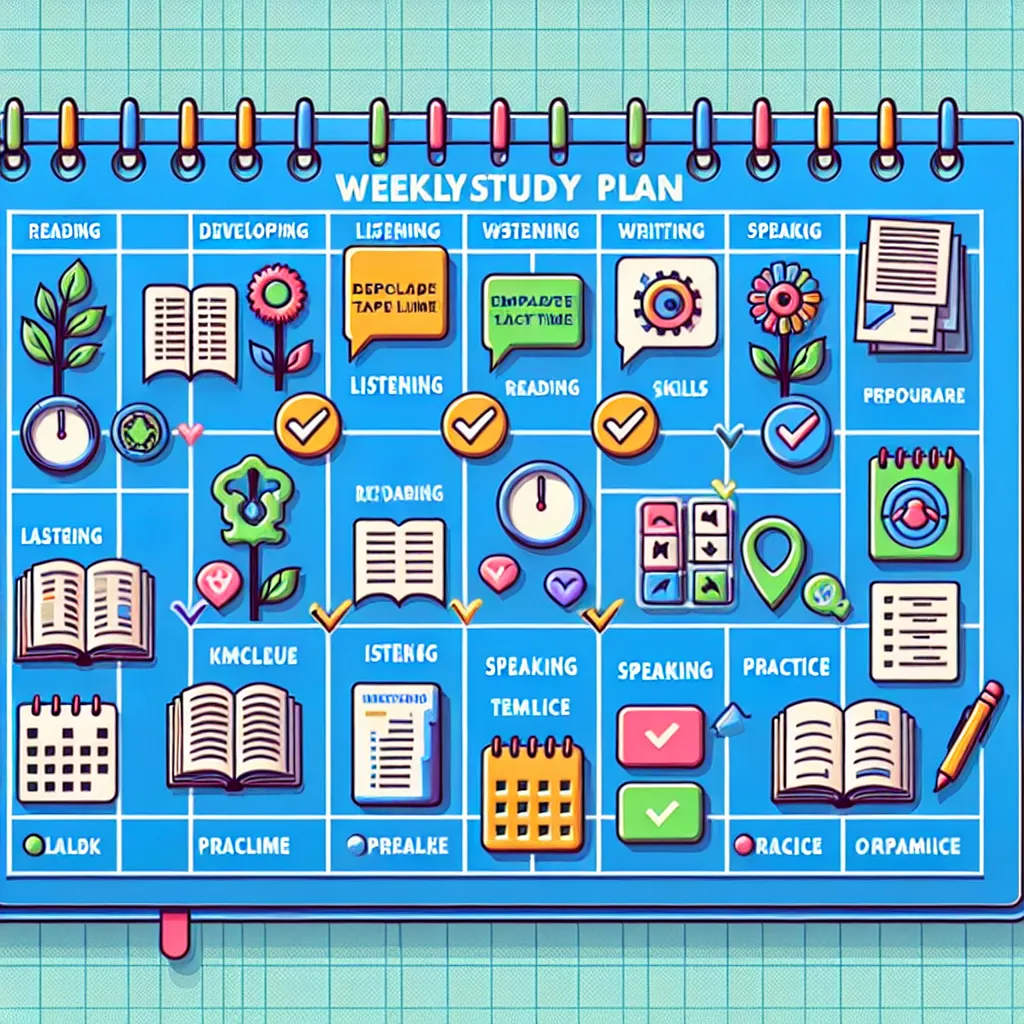 TOEIC Study Plan Template